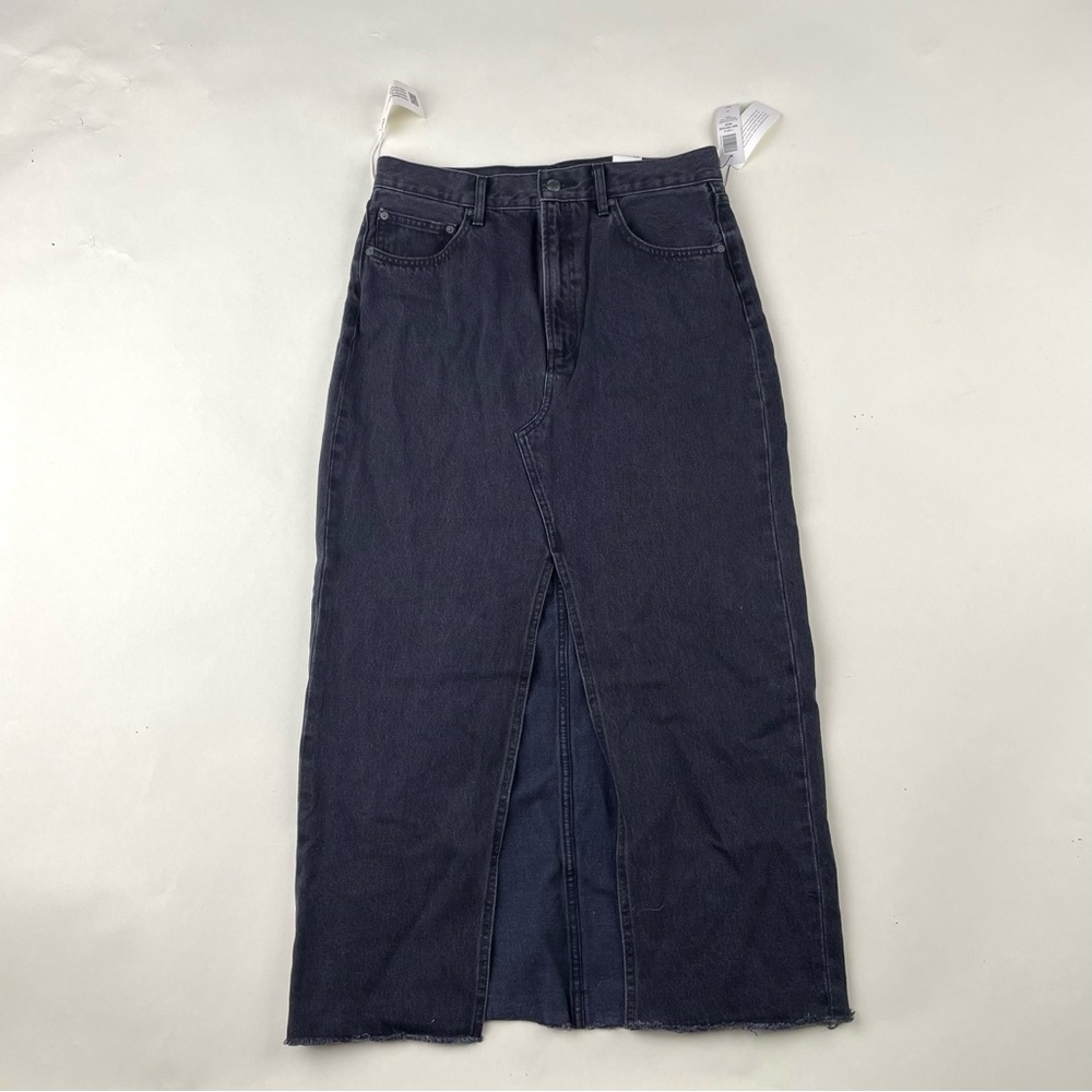 Denim Forum Vintage Blue Maxi Skirt